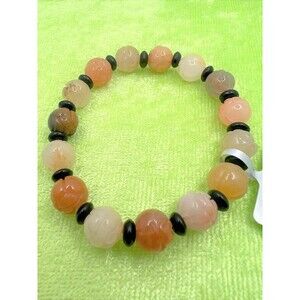 Jade Lotus Flower Bracelet